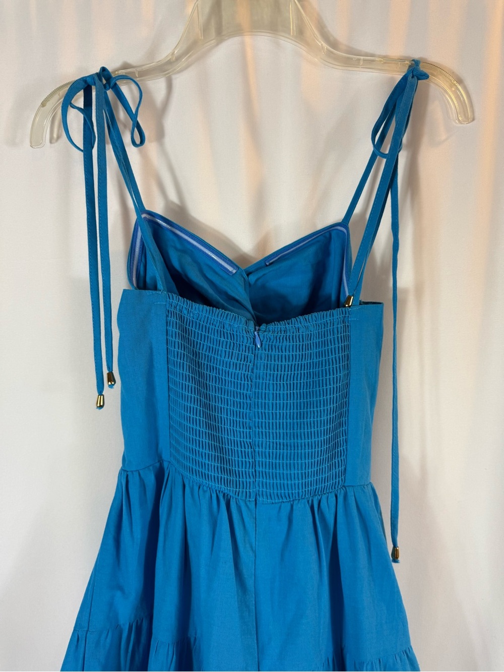 Petal and Pup Women's Lenny Maxi Dress size:S color: blue - Picture 11 of 13